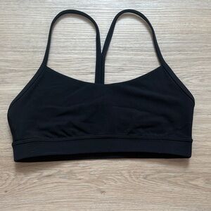 Lululemon Flow Y Bra - Black size 6